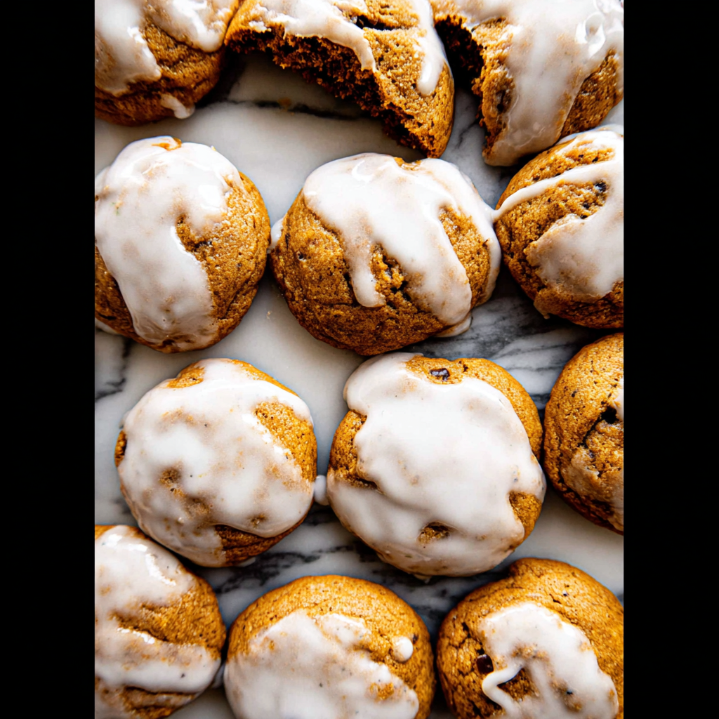 Recipe preparation for Super Soft Pumpkin Cookies