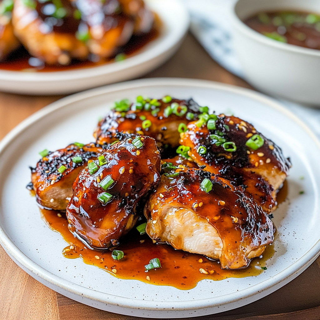 Recipe preparation for Hawaiian-Style Shoyu Chicken