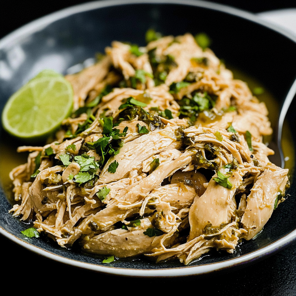 Recipe preparation for Slow Cooker Cilantro Lime Chicken