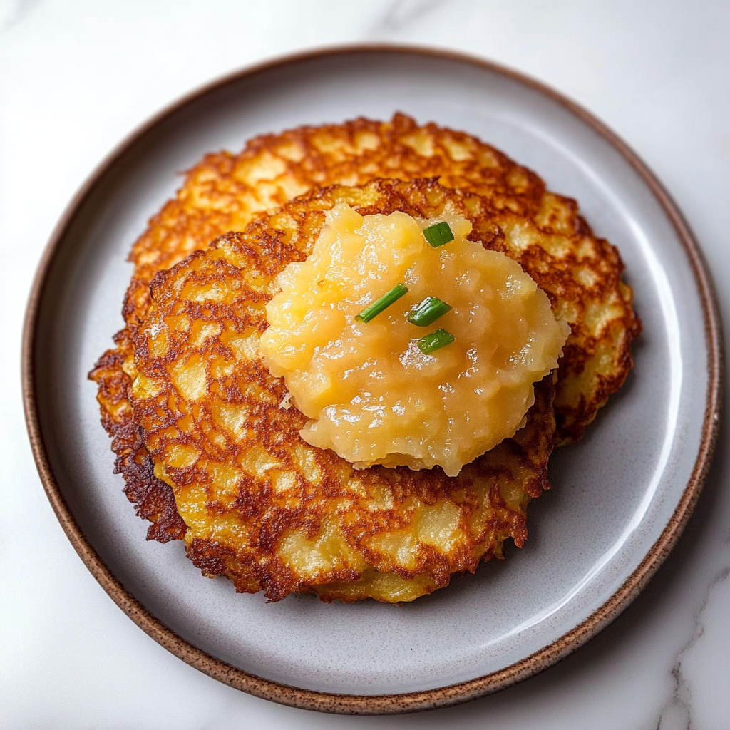 Recipe preparation for German Potato Pancakes