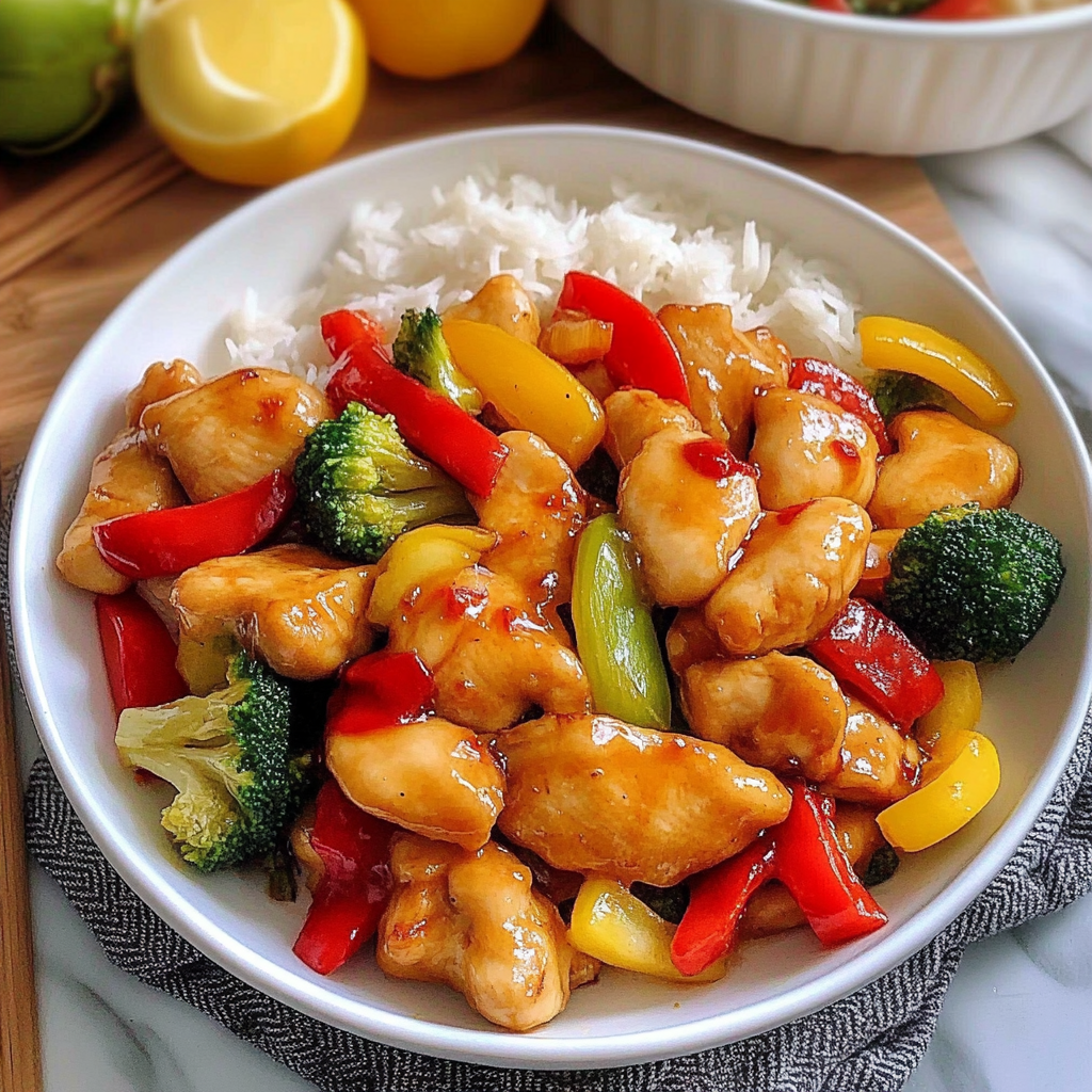 Recipe preparation for Hunan Chicken