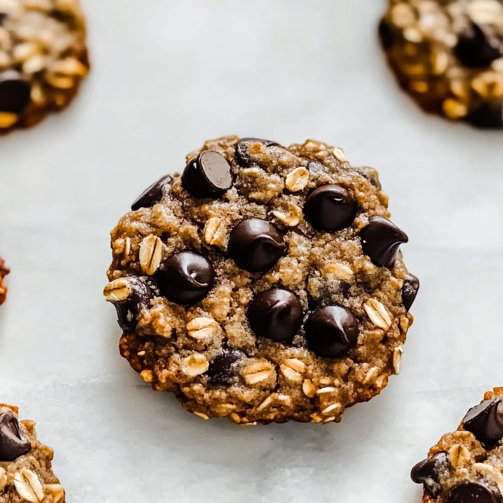Recipe preparation for Chocolate Chip Banana Oatmeal Cookies