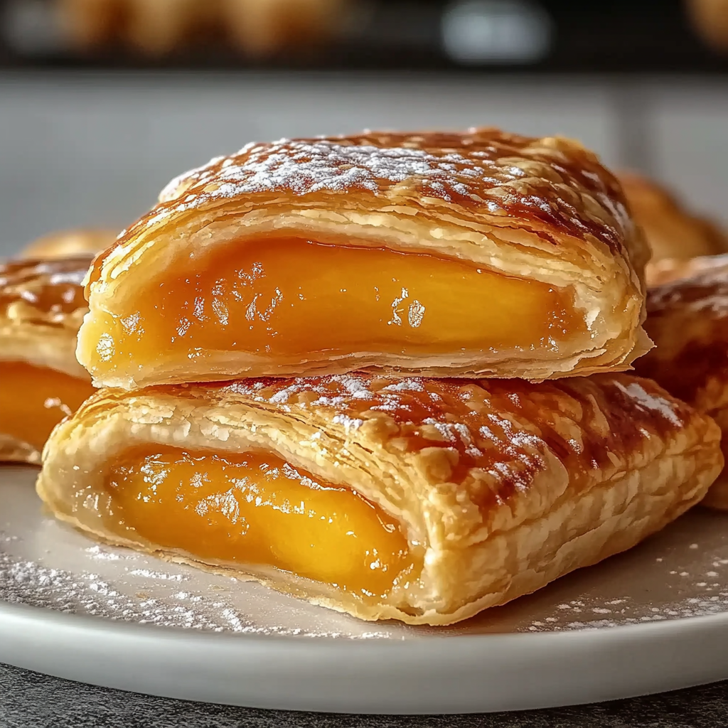 Recipe preparation for Peach Hand Pies Recipe