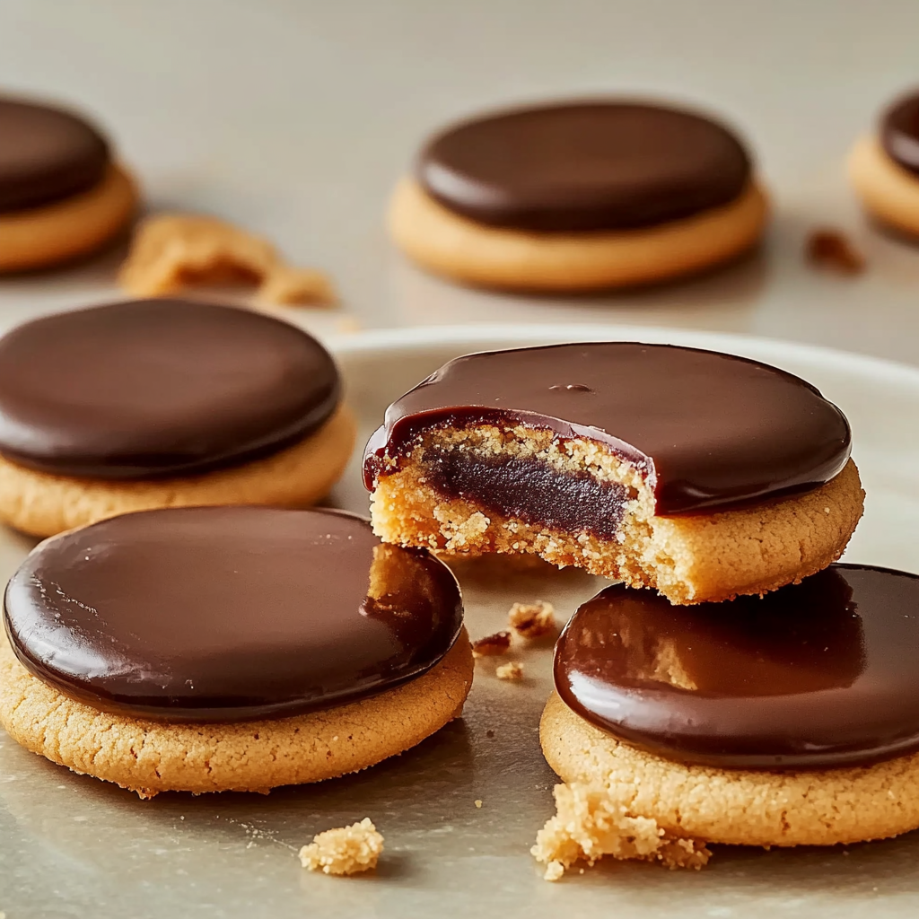 Recipe preparation for Twix Cookies