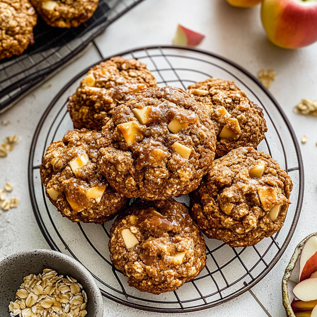 Recipe preparation for Apple Breakfast Cookies