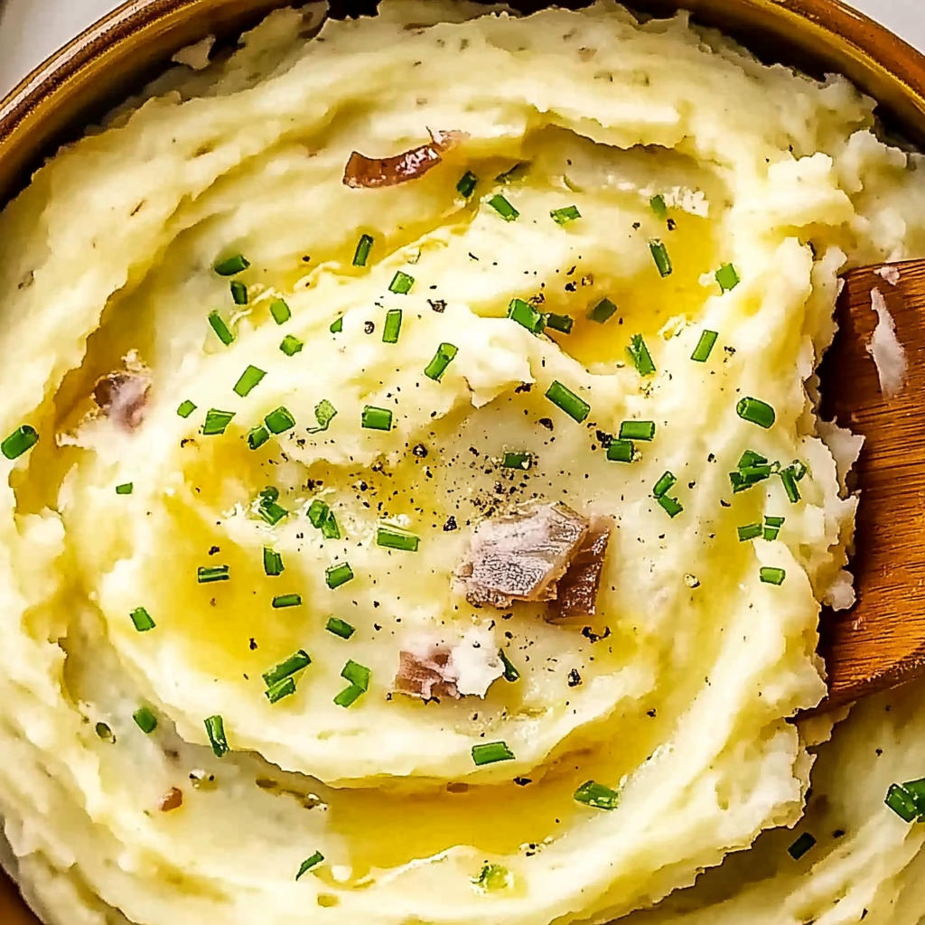 Recipe preparation for garlic mashed potatoes
