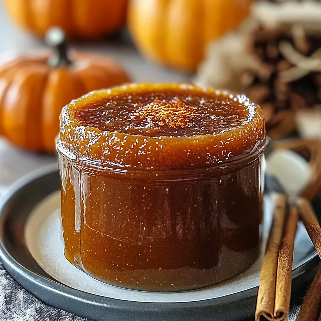 Recipe preparation for Homemade Pumpkin Butter Recipe
