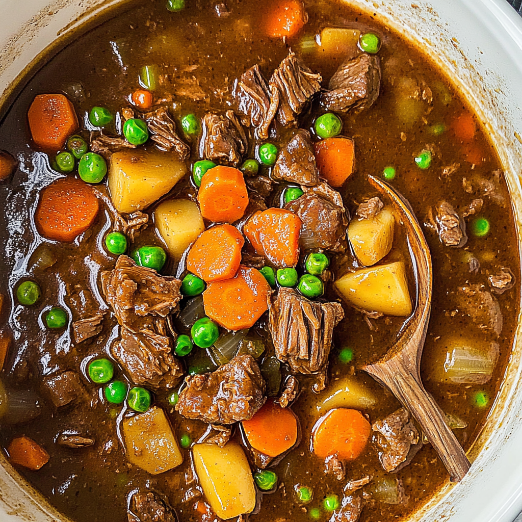 Recipe preparation for Crock Pot Beef Stew
