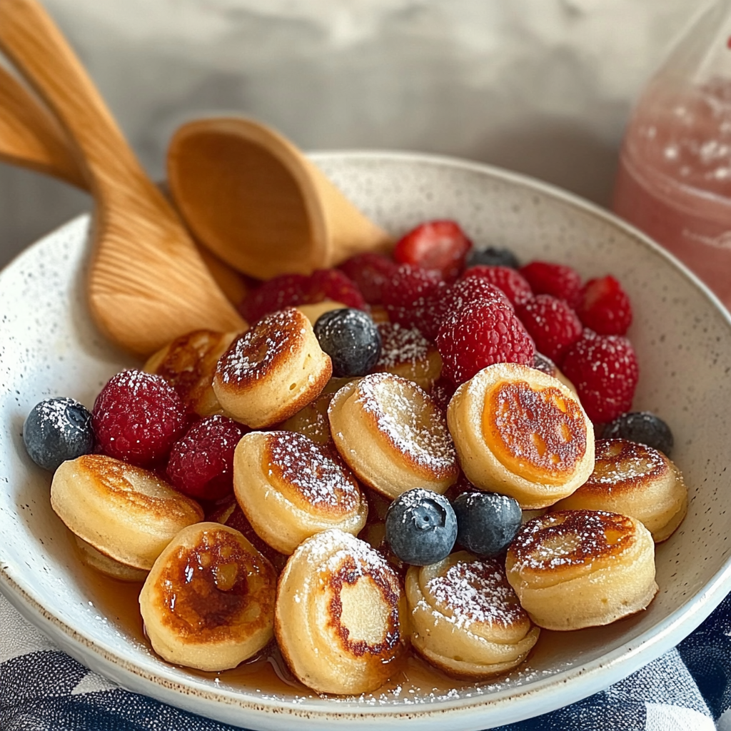 Recipe preparation for Pancake Bites