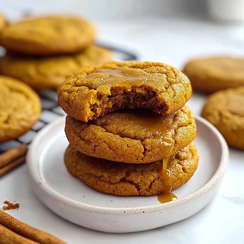 Recipe preparation for Cozy Vegan Pumpkin Cookies: A Fall Delight