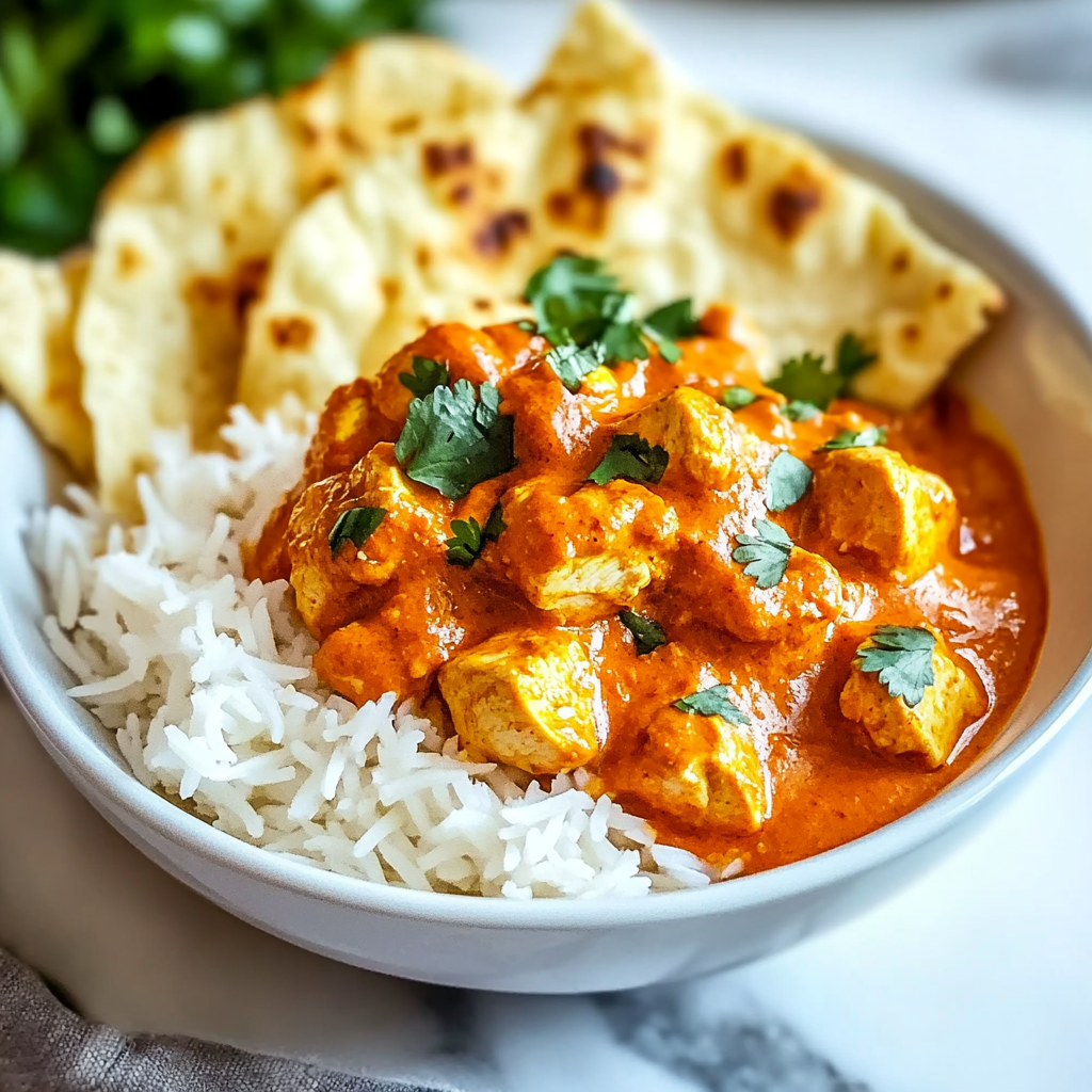 Recipe preparation for Easy Chicken Tikka Masala