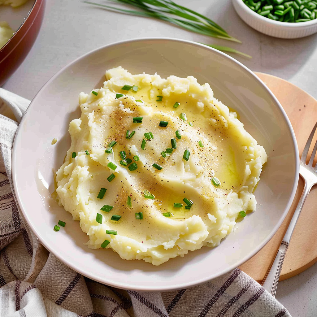 Recipe preparation for Perfect Mashed Potatoes