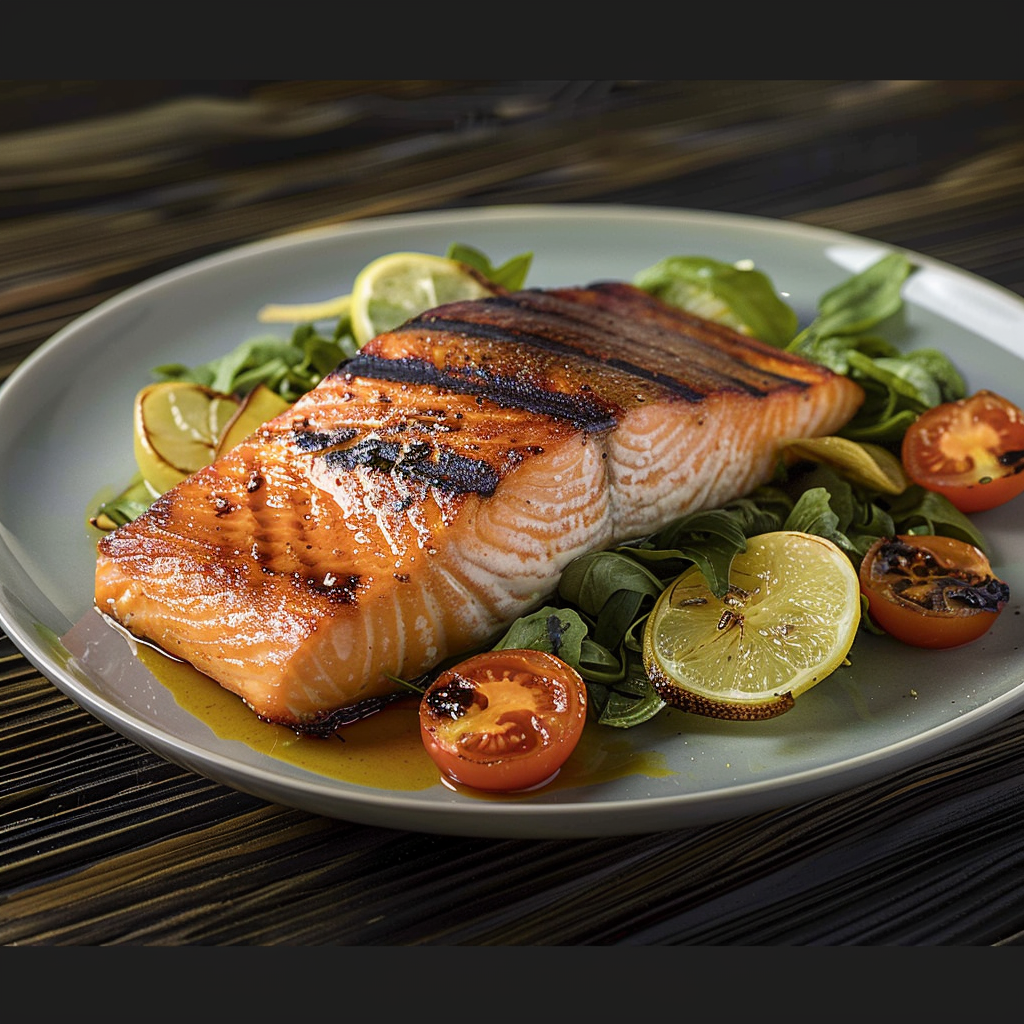 Recipe preparation for Ina Garten’s 20-minute salmon with cherry tomato sauce