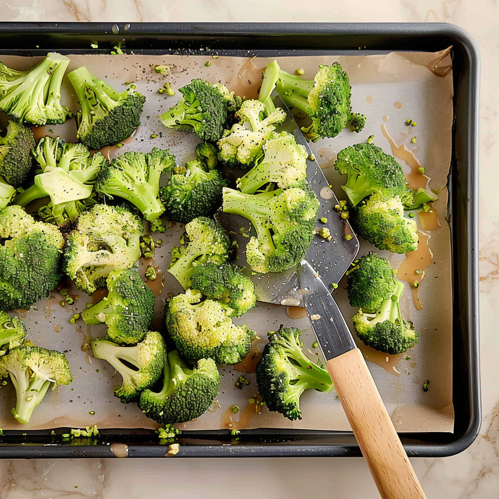 Recipe preparation for Melting Broccoli