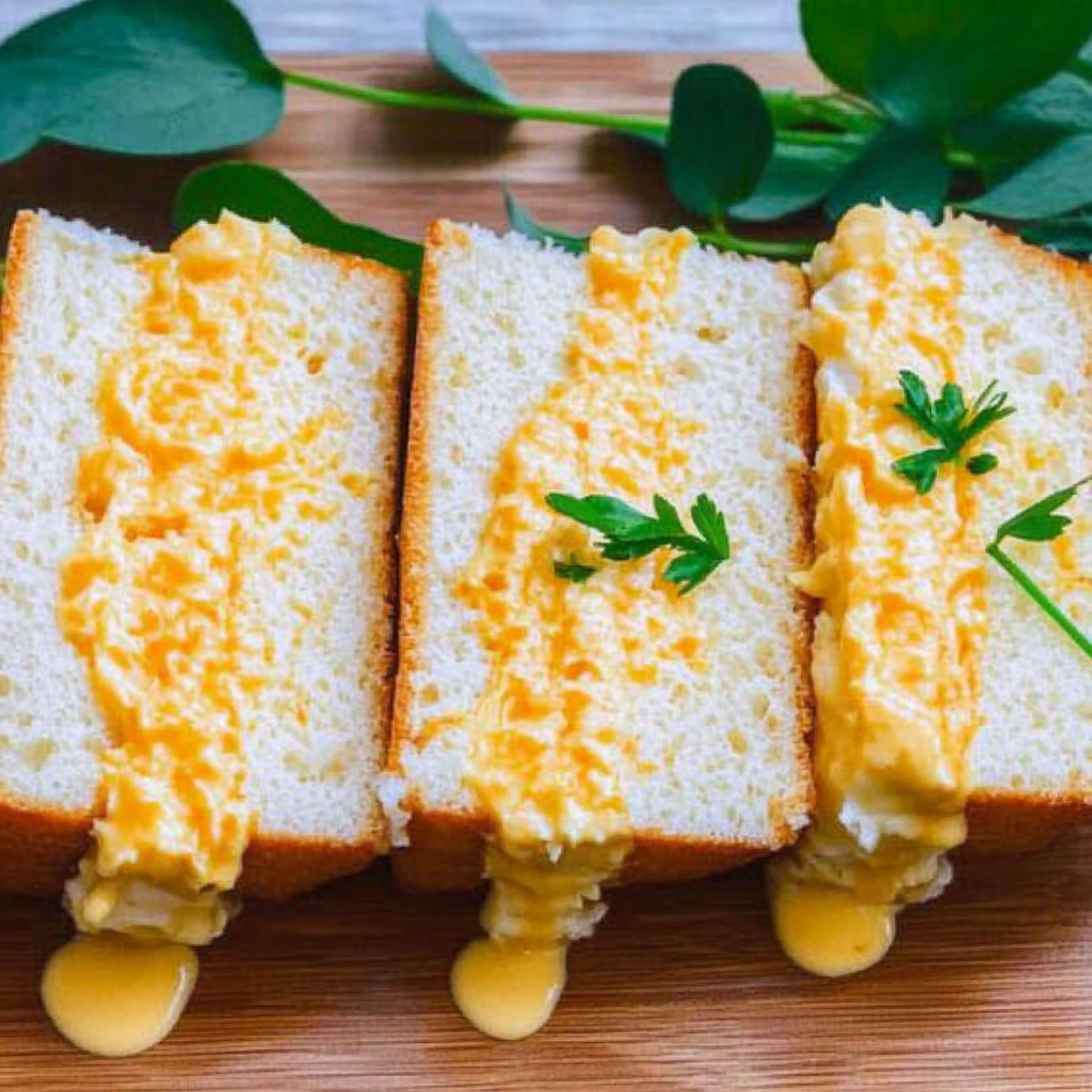 Recipe preparation for Tamago Sando
