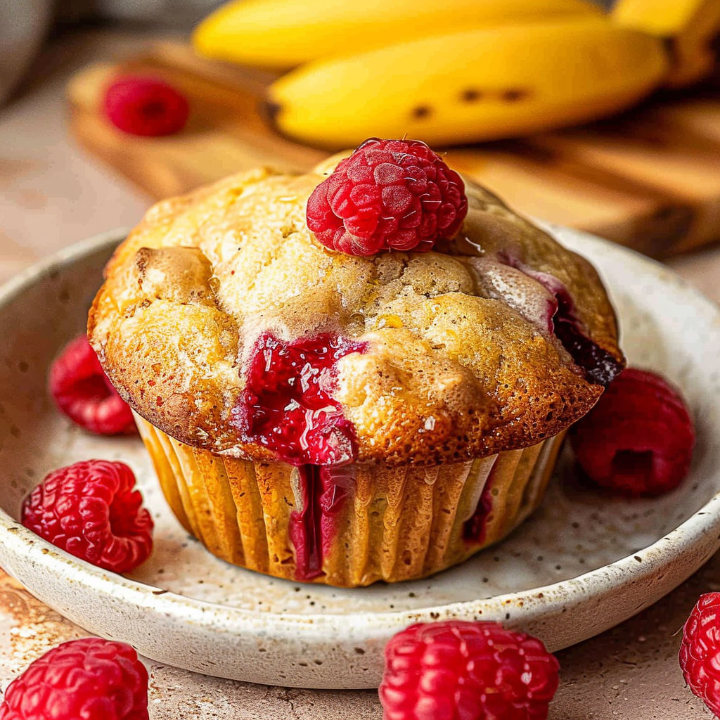 Recipe preparation for Raspberry Muffin