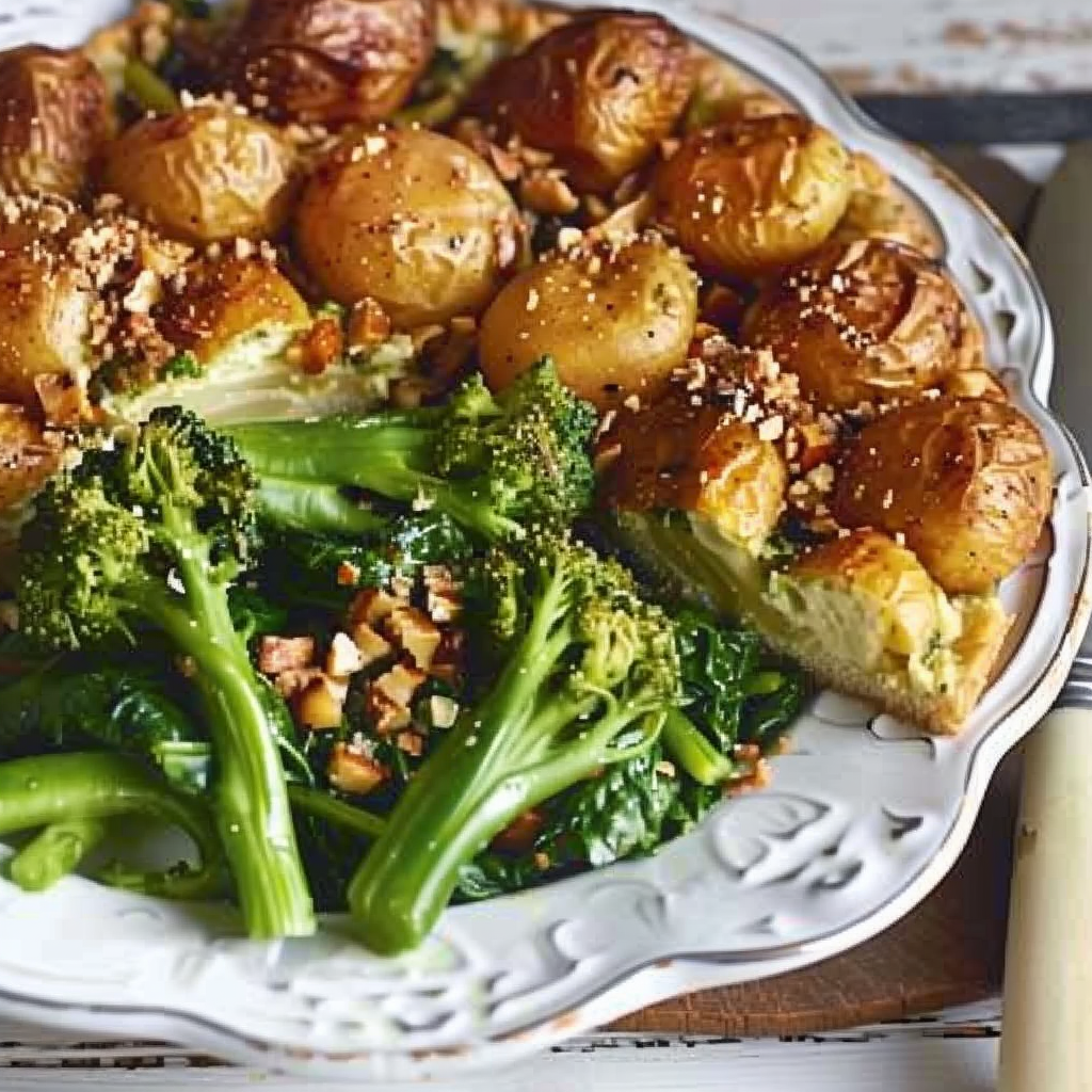 Recipe preparation for Chestnut, Spinach & Blue Cheese En Croûte