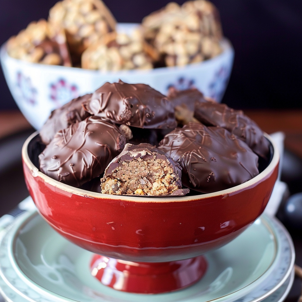 Recipe preparation for Chocolate Billionaires