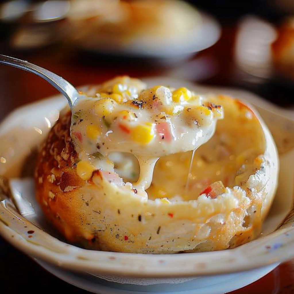 Recipe preparation for Corn and Cheese Chowder