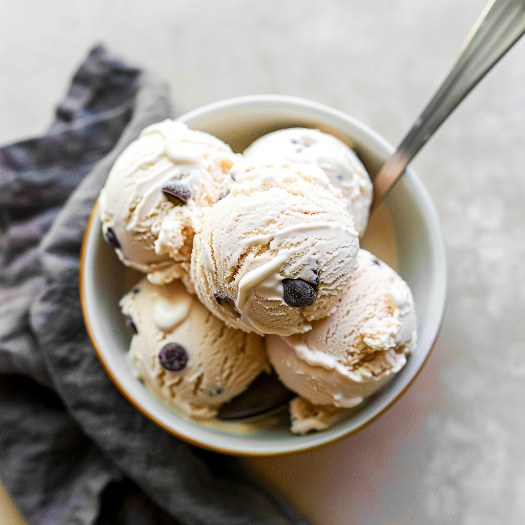 Recipe preparation for Cottage Cheese Ice Cream