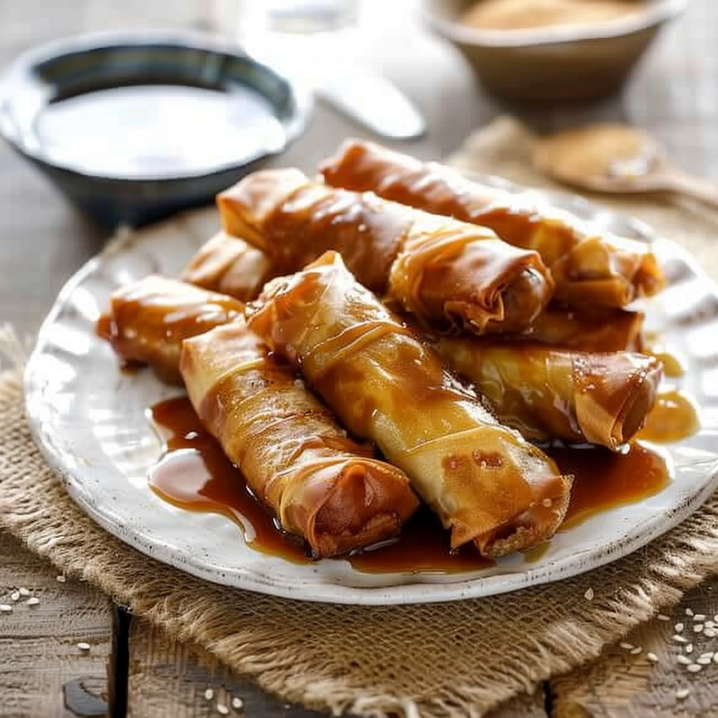 Recipe preparation for Banana Lumpia