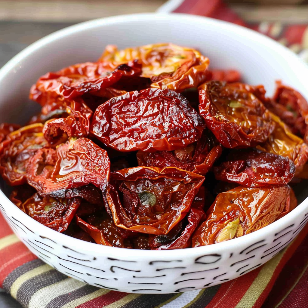 Recipe preparation for Sun-Dried Tomato