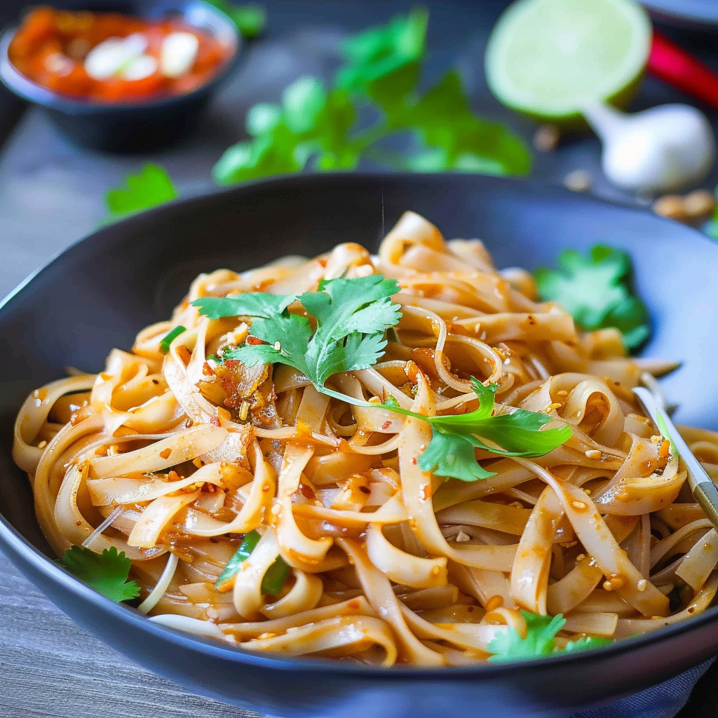 Recipe preparation for Pad Thai made Easy