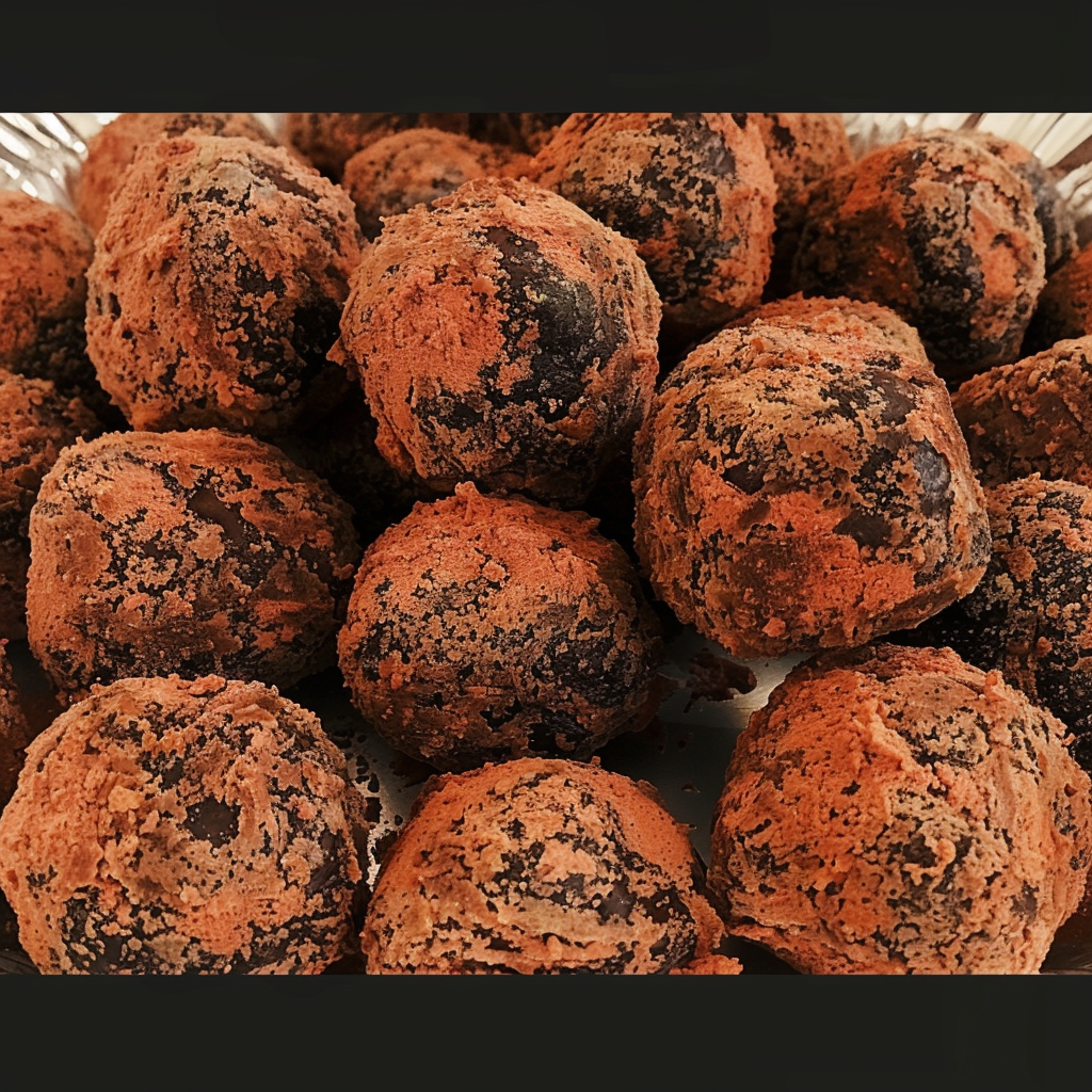 Recipe preparation for Chocolate Butternut Bites