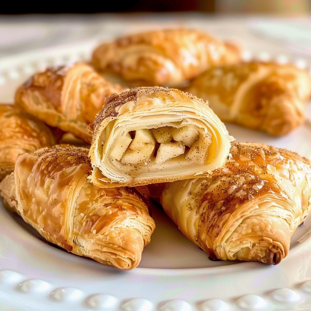 Recipe preparation for Mini Puff Pastry Apple Cinnamon Bites