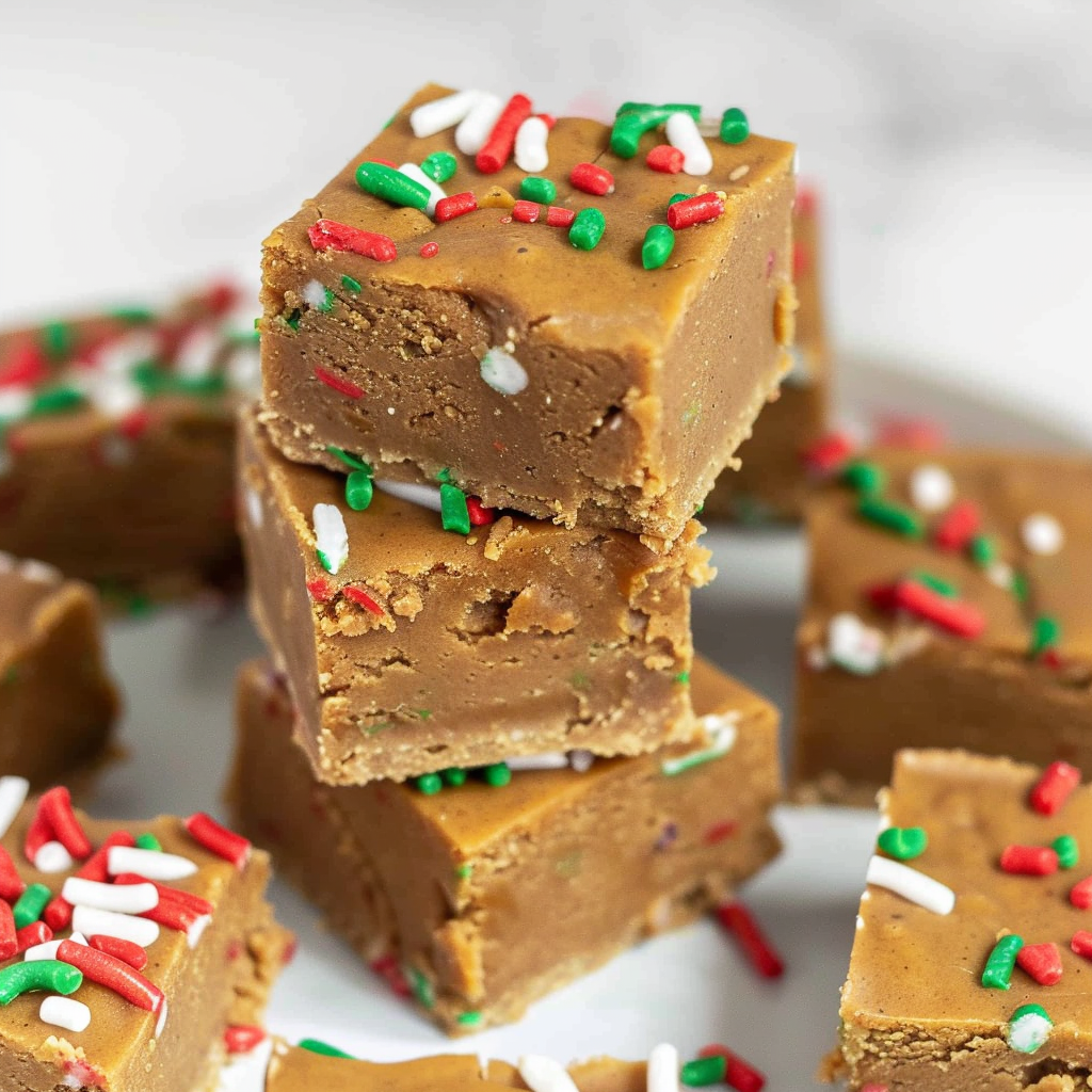 Recipe preparation for Gingerbread Cookie Fudge