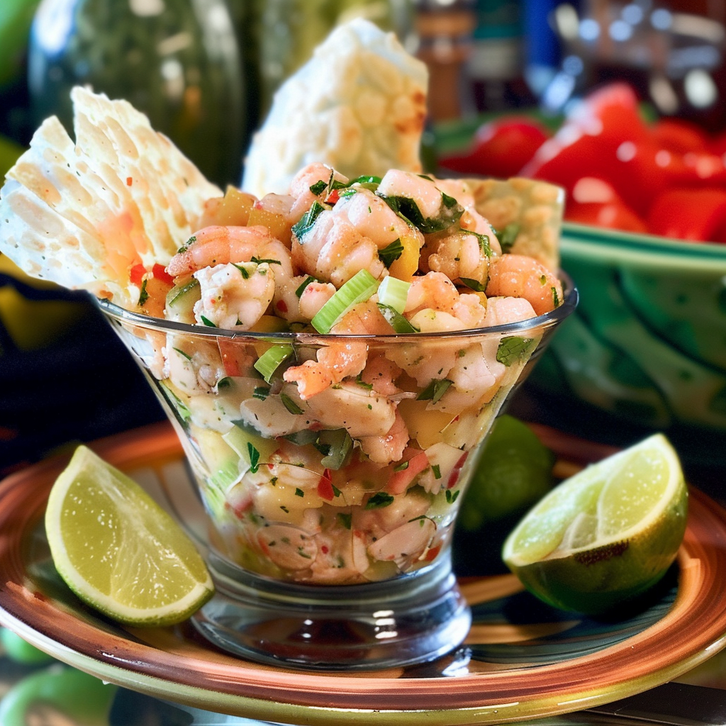 Recipe preparation for Dungeness Crab Cocktail