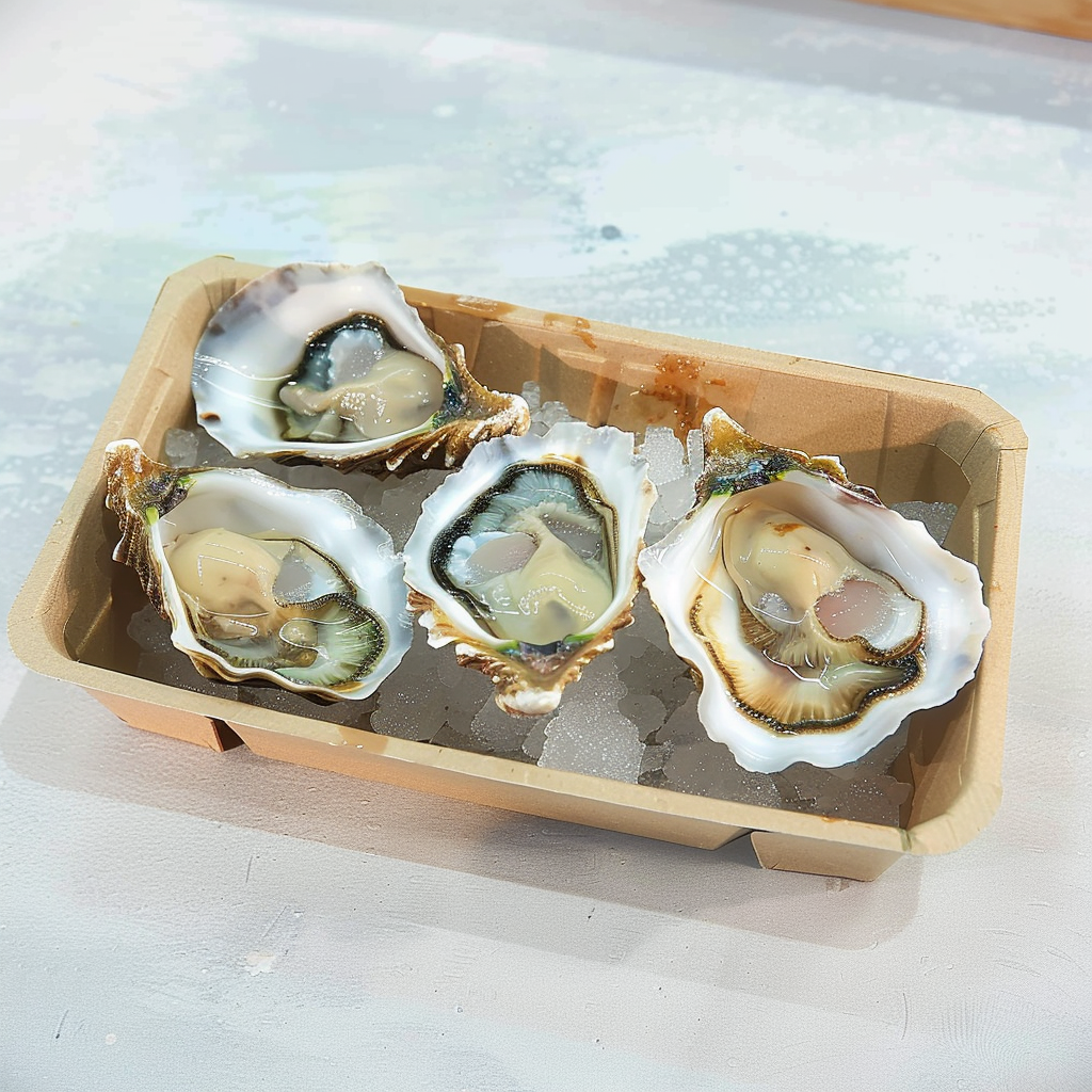 Recipe preparation for Rock Oysters Natural