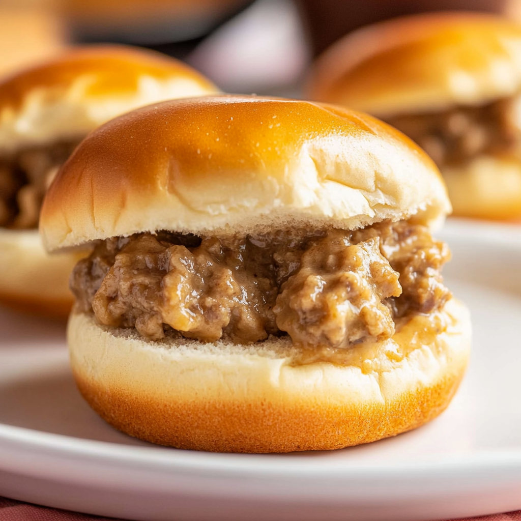 Recipe preparation for White Velvet Party Sliders
