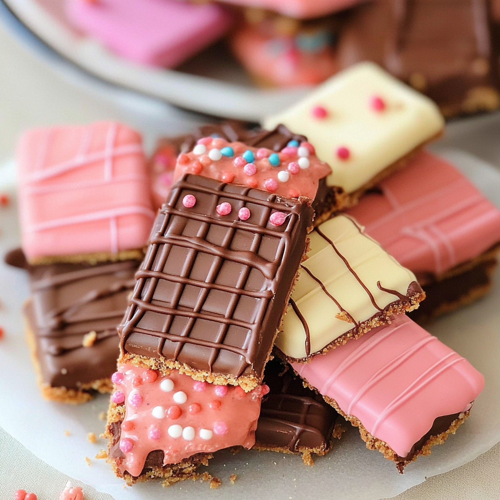 Recipe preparation for Chocolate Dipped Wafer Cookies