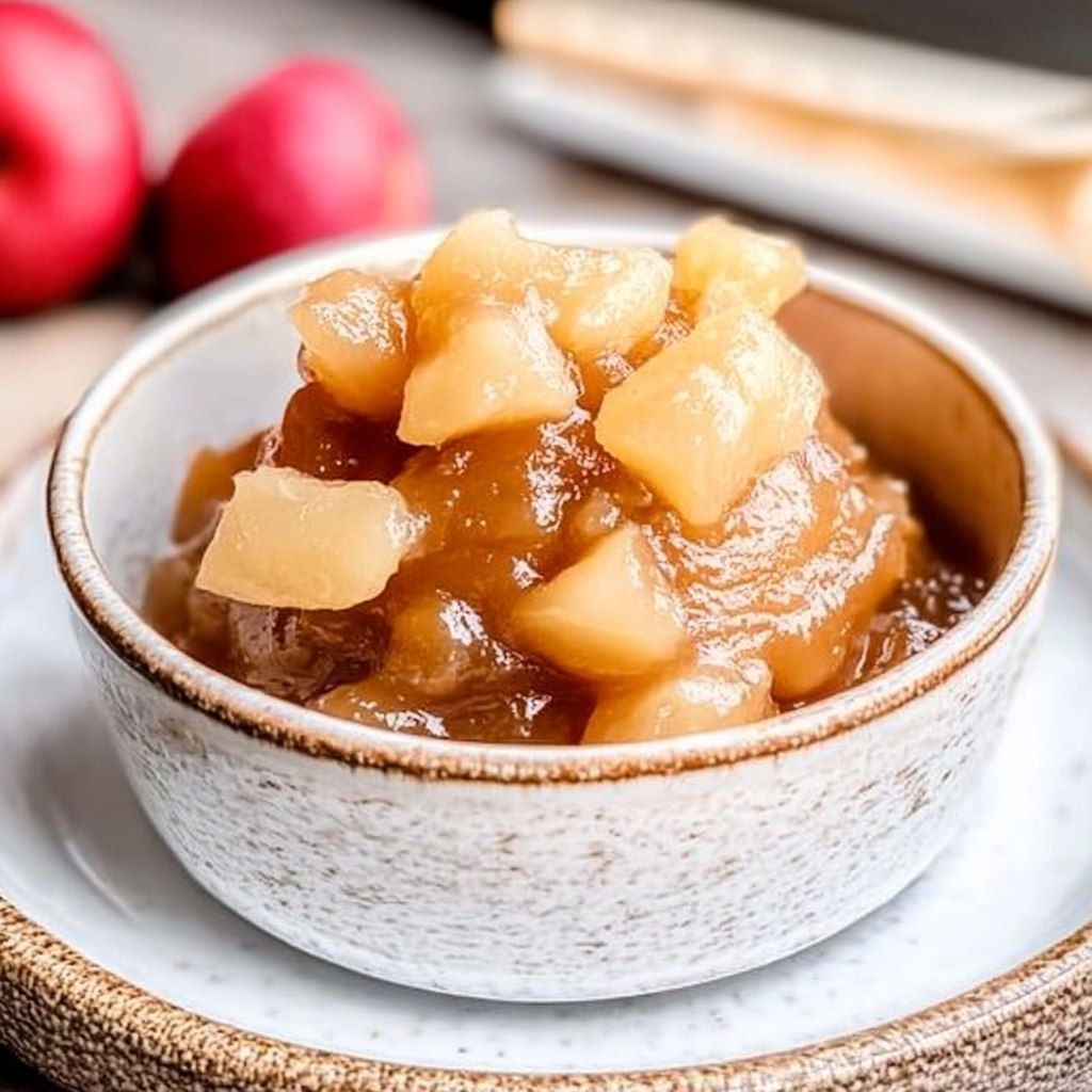 Recipe preparation for Chunky Applesauce