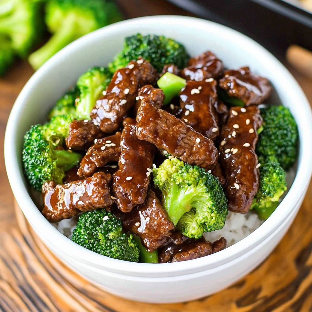 Recipe preparation for Easy Beef and Broccoli
