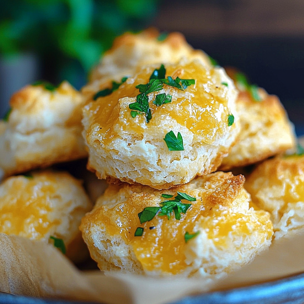Recipe preparation for Cheddar Bay Biscuits