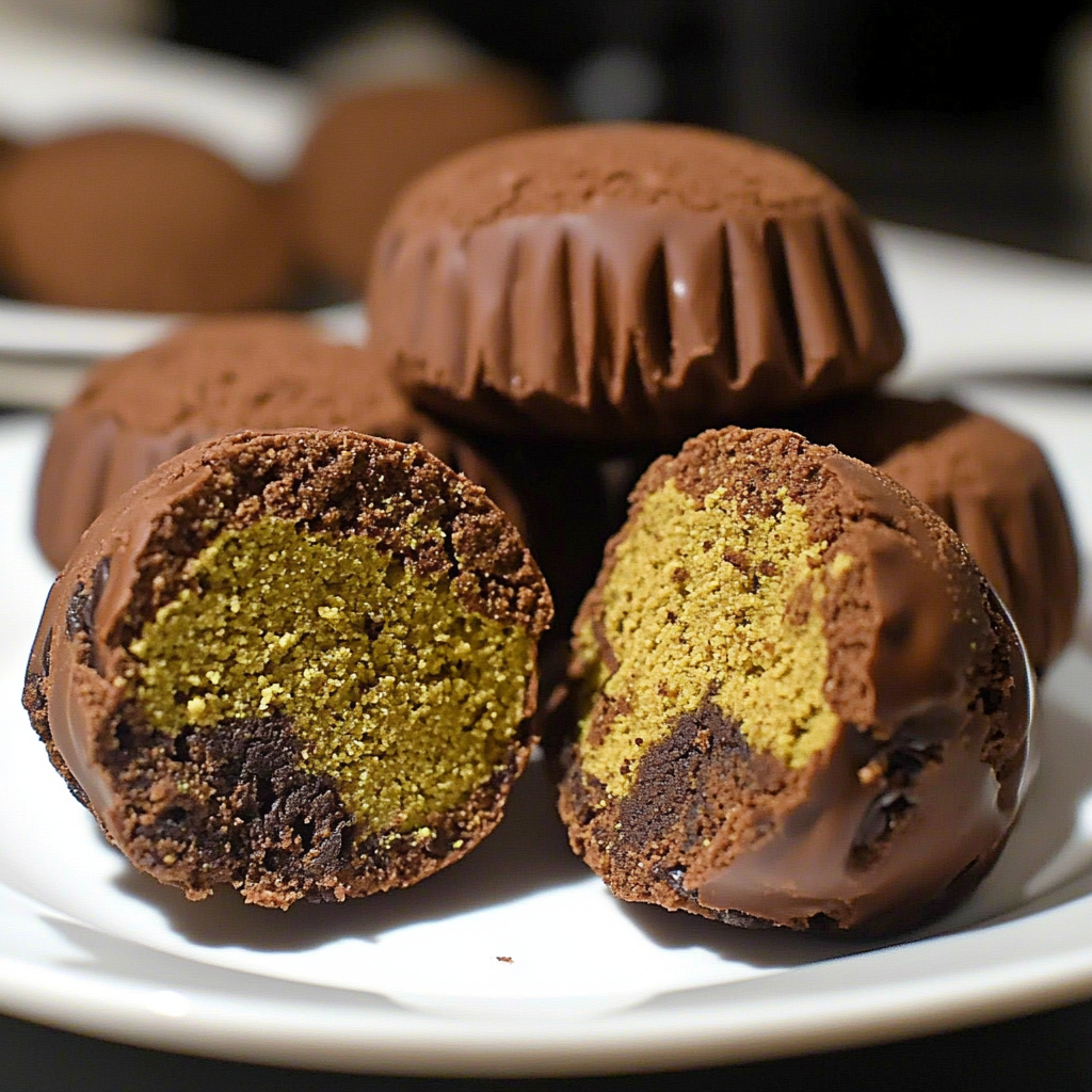 Recipe preparation for Dubai Chocolate Chewy Cookies