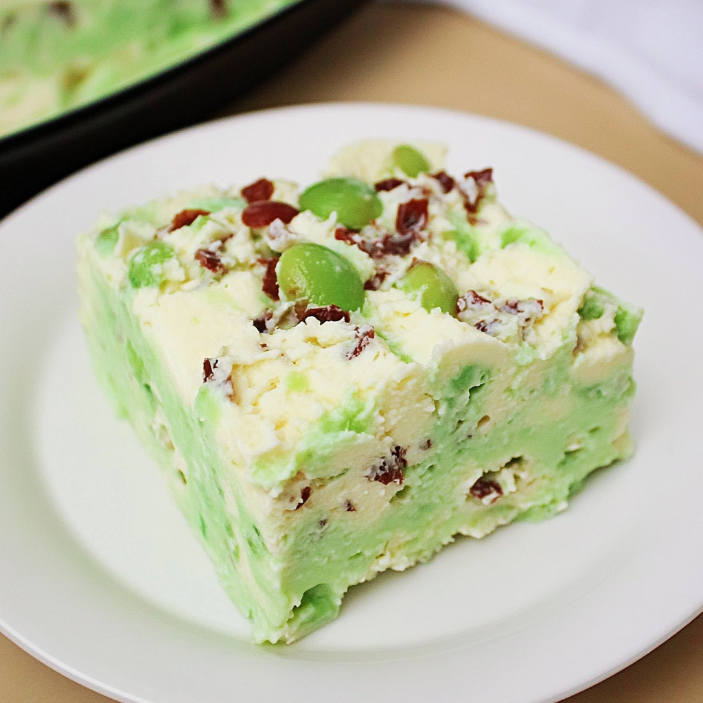 Recipe preparation for Lime Gelatin And Cottage Cheese Salad