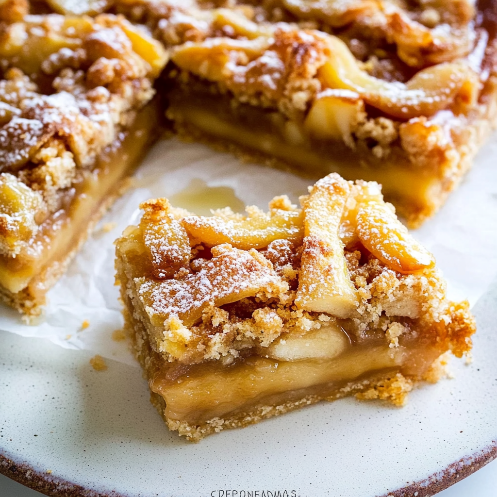 Recipe preparation for Apple Pie Bars