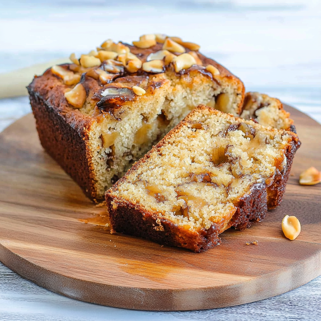 Recipe preparation for Chunky Monkey Banana Bread