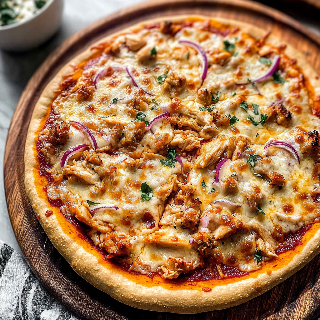 Recipe preparation for Pizza Chicken