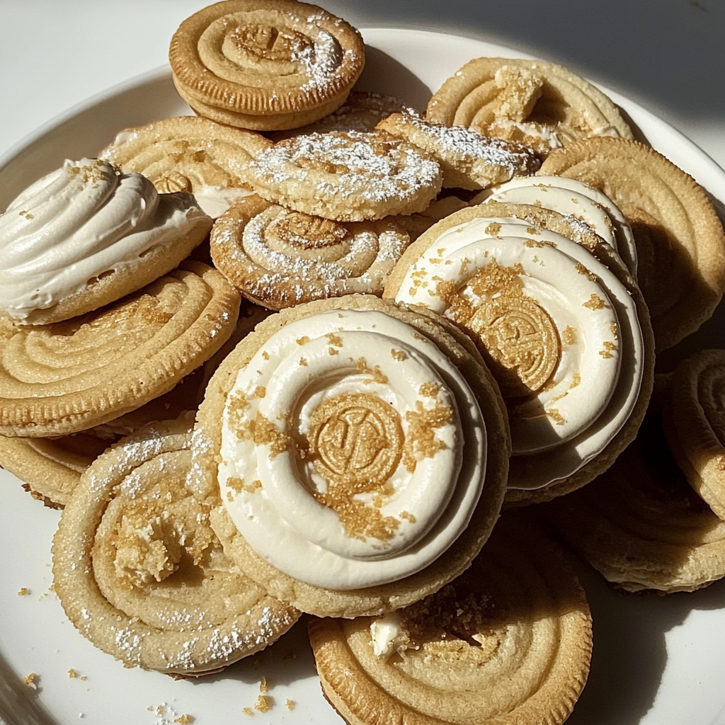 Recipe preparation for Golden Oreo Cookies