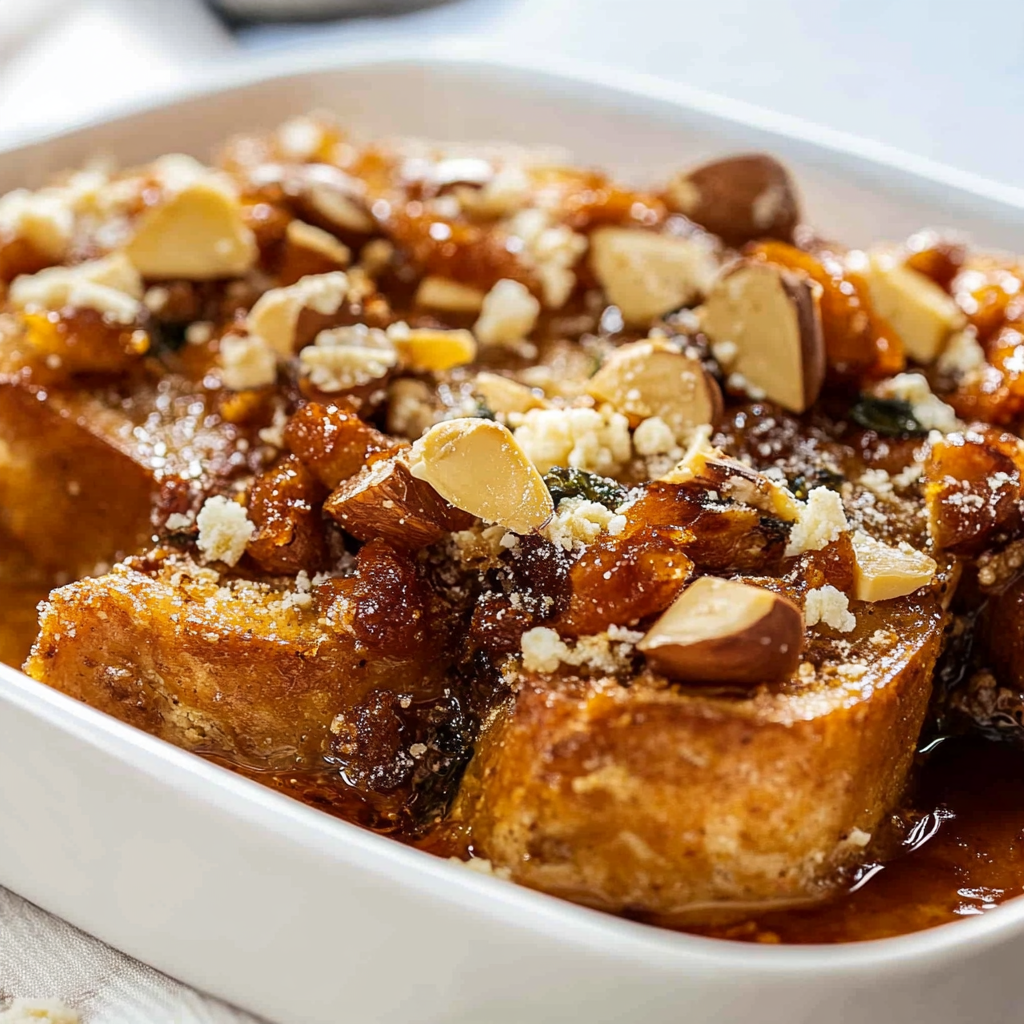 Recipe preparation for Capirotada