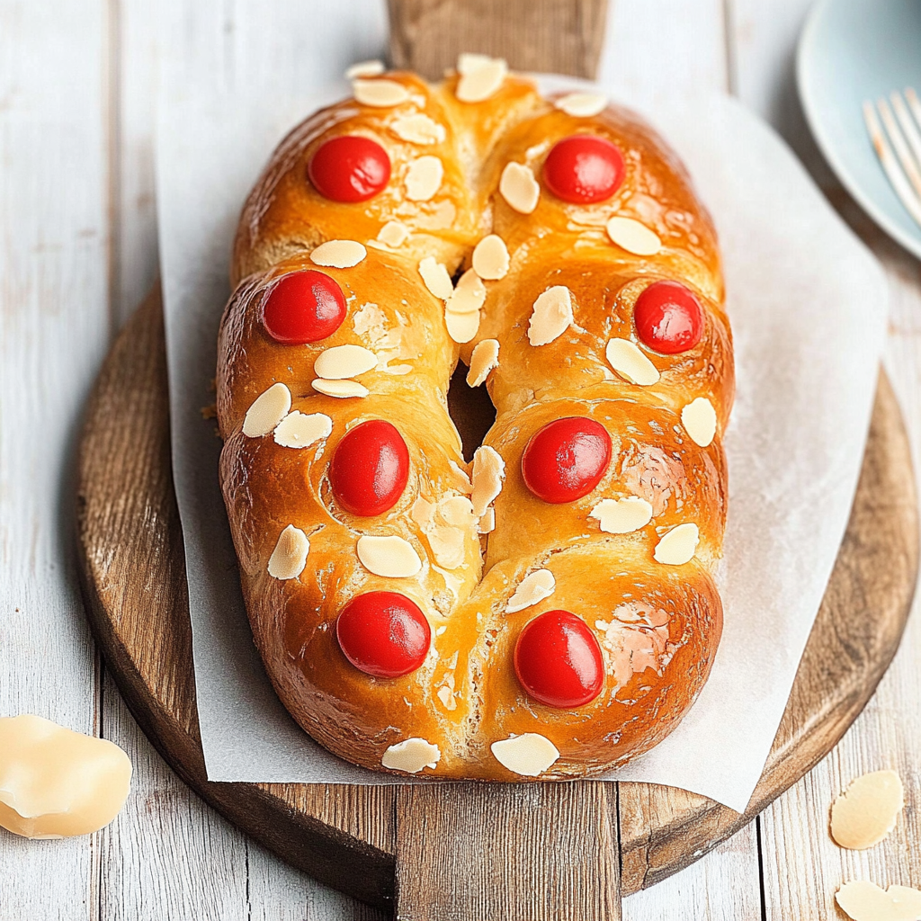 Recipe preparation for Tsoureki Easter Bread