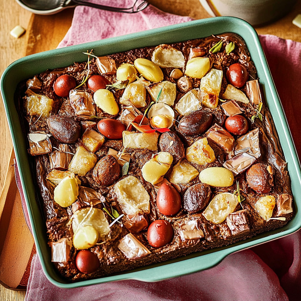 Recipe preparation for Easter Traybake