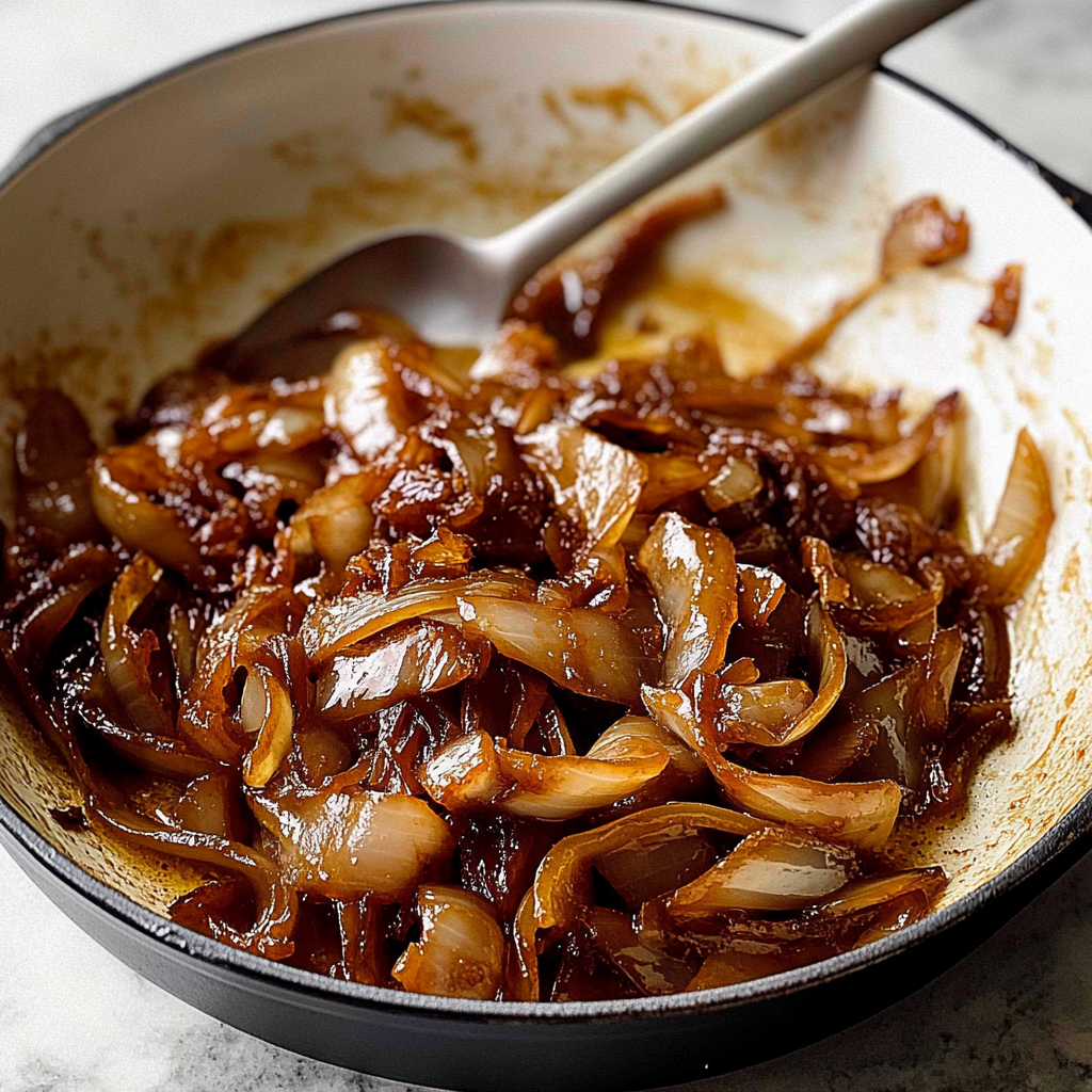 Recipe preparation for Easy Caramelized Onions
