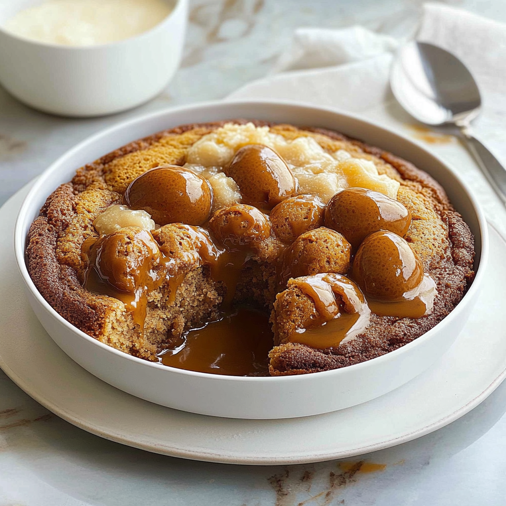 Recipe preparation for Caramel Easter Egg Pudding